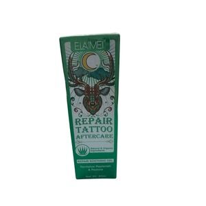 Elamei Tattoo Aftercare Repair Soothing Gel‎ New Ink Moisturizer Lotion 60ml